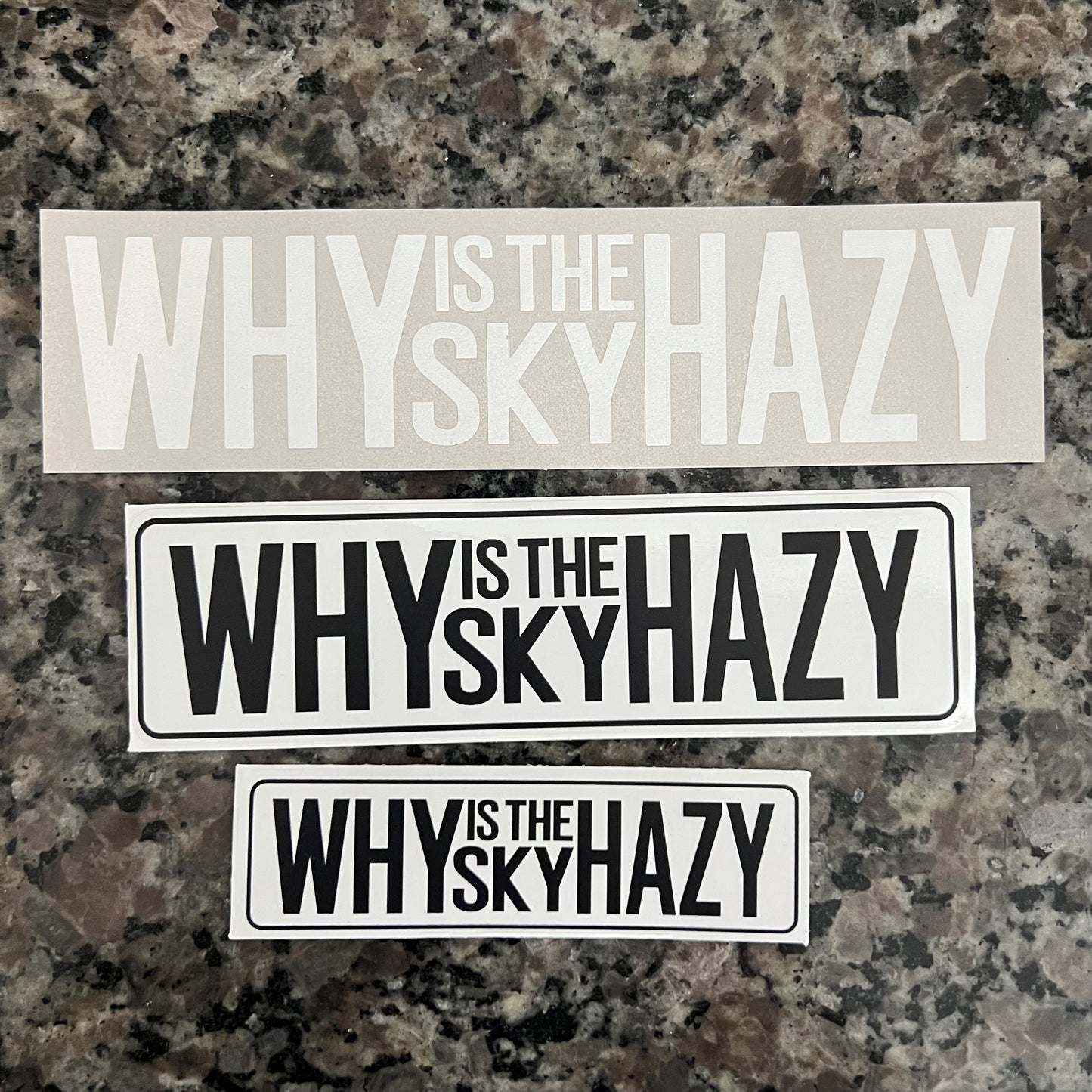 BUNDLE and SAVE! One of Each Decal