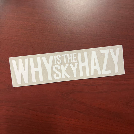 Die-Cut Vinyl Window Decal